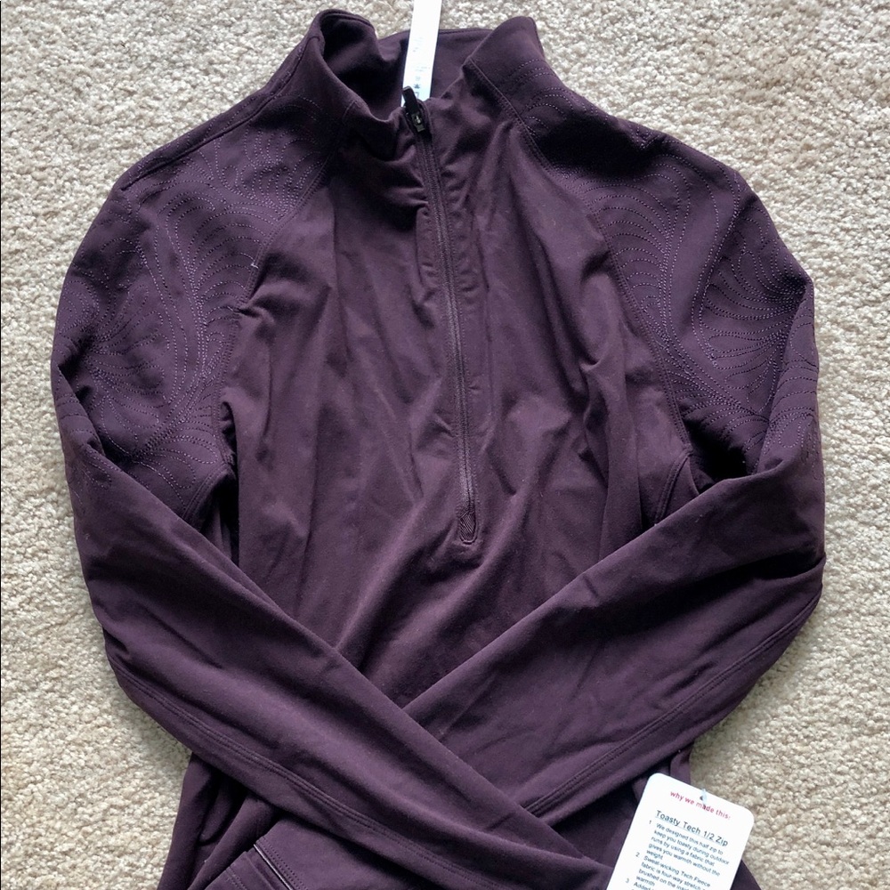 New Lululemon 1/2 Zip Jacket